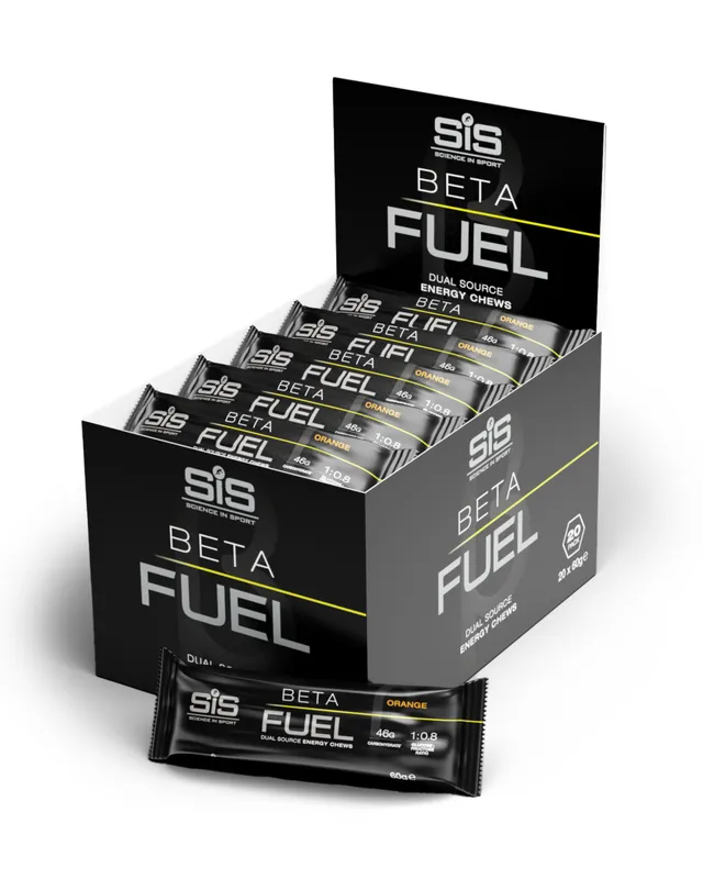 science-in-sport-beta-fuel-energy-chews-orange-20-x-60g image 1