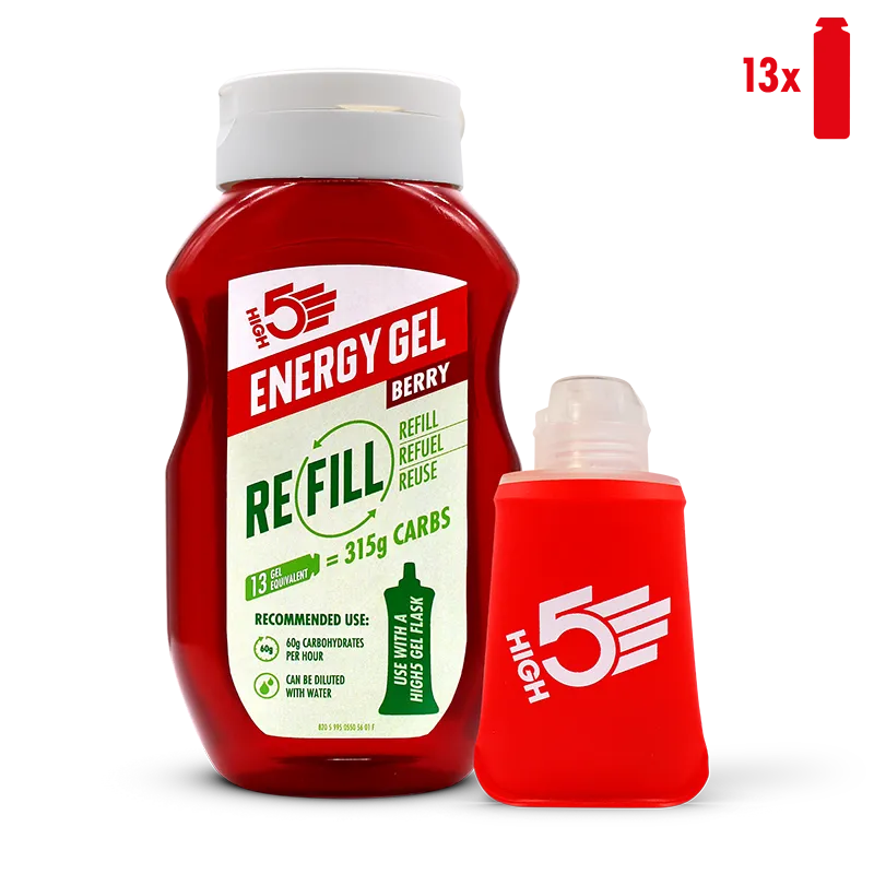 high5-gel-refill-bundle-150ml-flask-berry-550g image 1