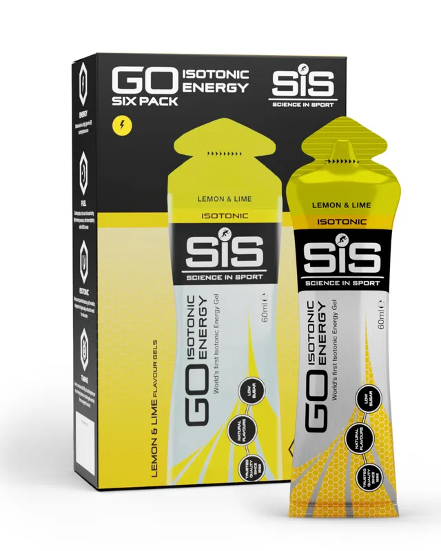 science-in-sport-go-isotonic-energy-gel-6-x-60ml-zitrone-limette image 1