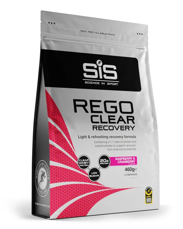 science-in-sport-rego-clear-recovery-pulver-himbeere-cranberry-460g image 1