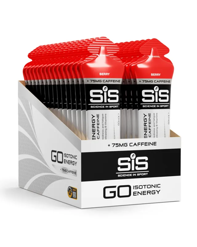 science-in-sport-go-energy-koffein-gel-30-x-60-ml-beere image 1