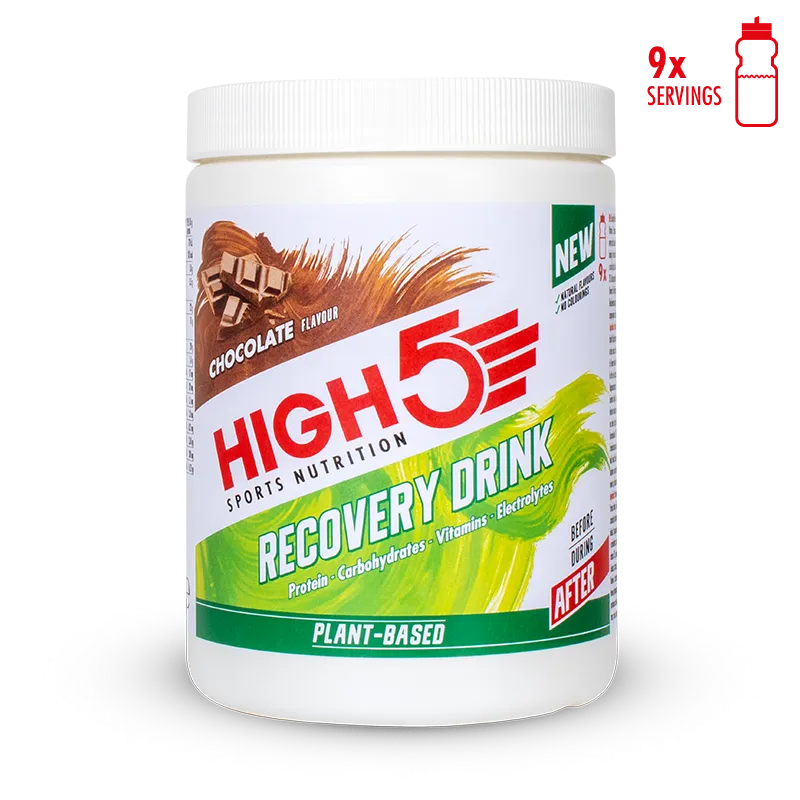 high5-plant-based-recovery-drink-450g-schokolade image 1