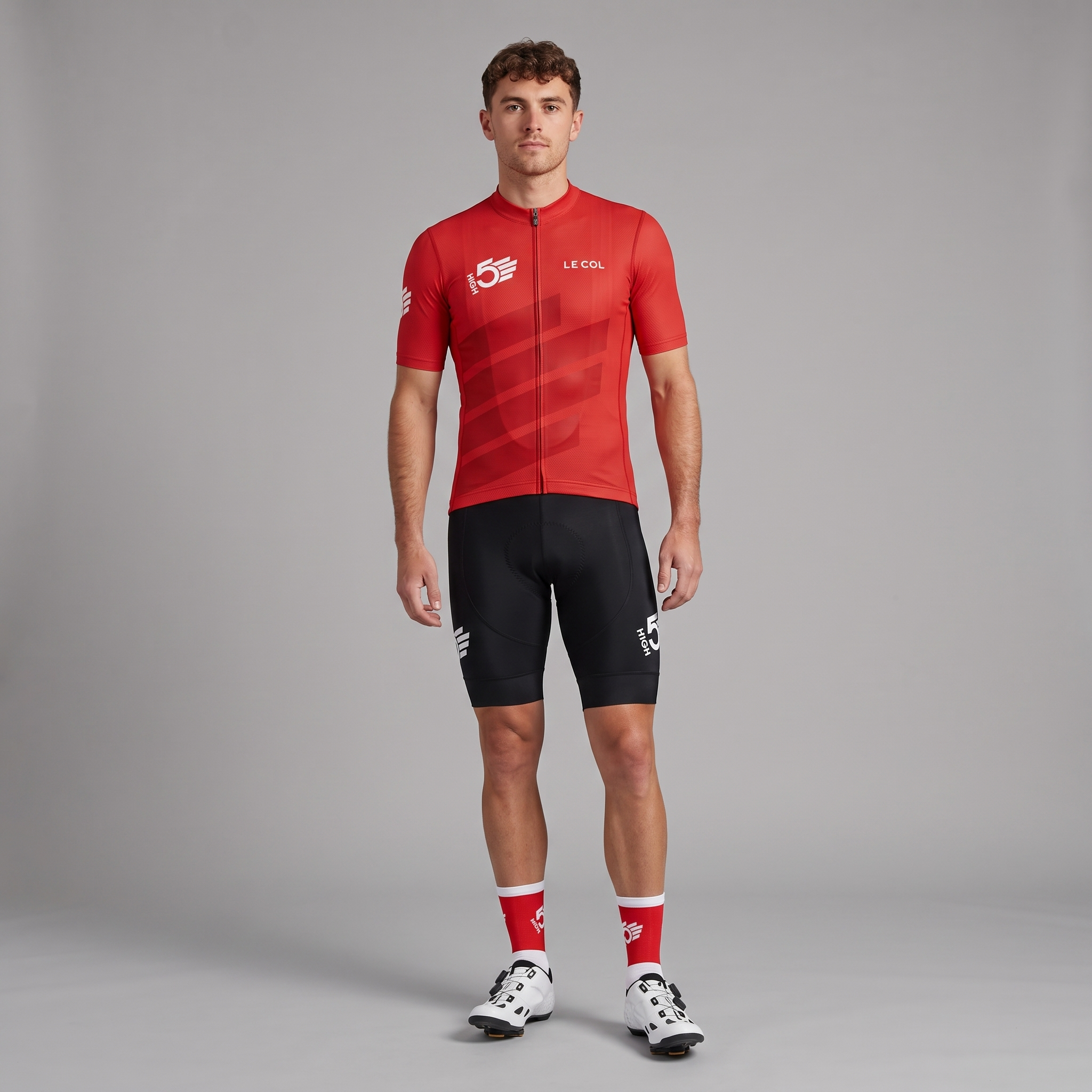 high5-x-le-col-bib-shorts-jersey-herren-radhose-kurz image 4