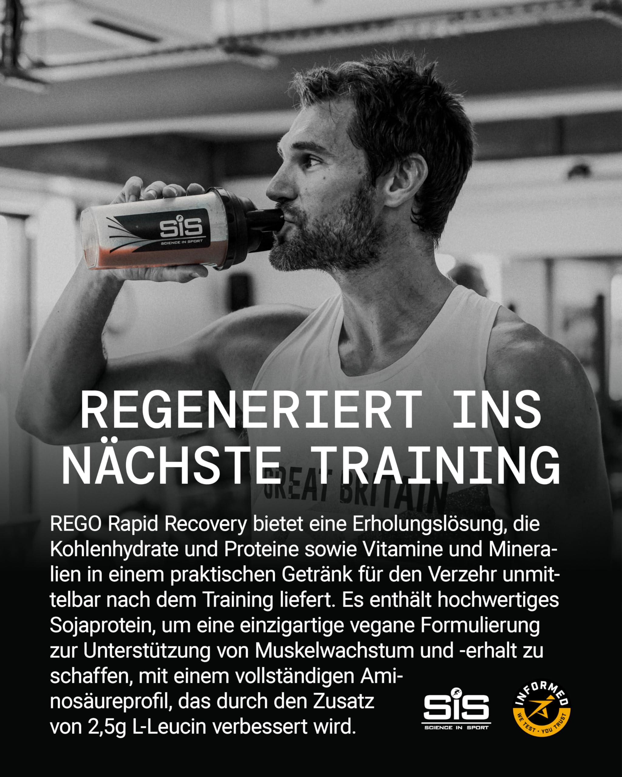 science-in-sport-rego-rapid-recovery-pulver-erdbeere-500g-vegan image 3
