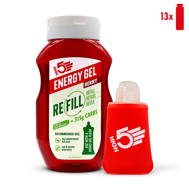 high5-gel-refill-bundle-150ml-flask-berry-550g image 1