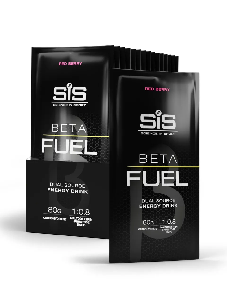 science-in-sport-beta-fuel-80-energy-drink-pulver-rote-beere-15x82g image 1