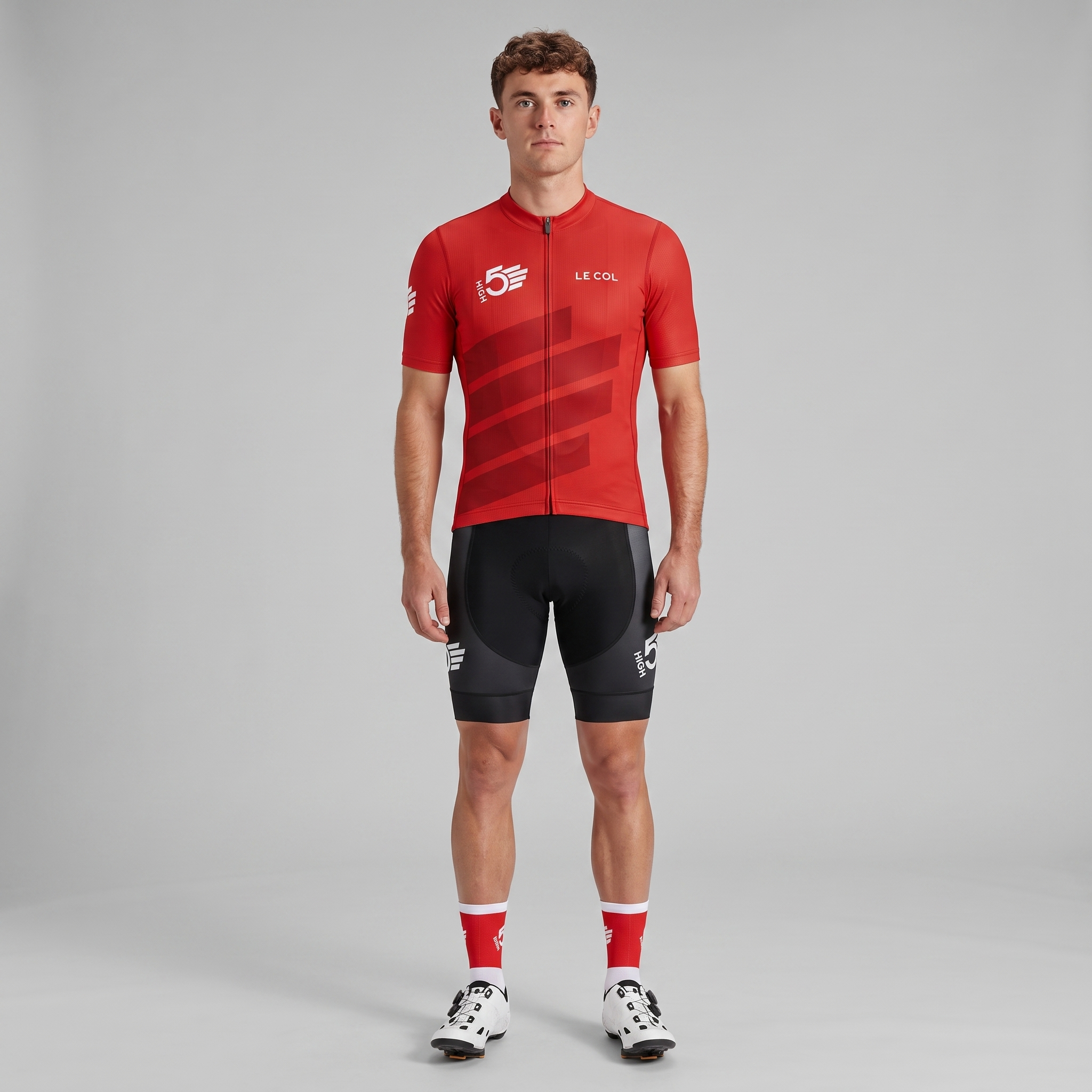 high5-x-le-col-bib-shorts-jersey-herren-radhose-kurz image 5