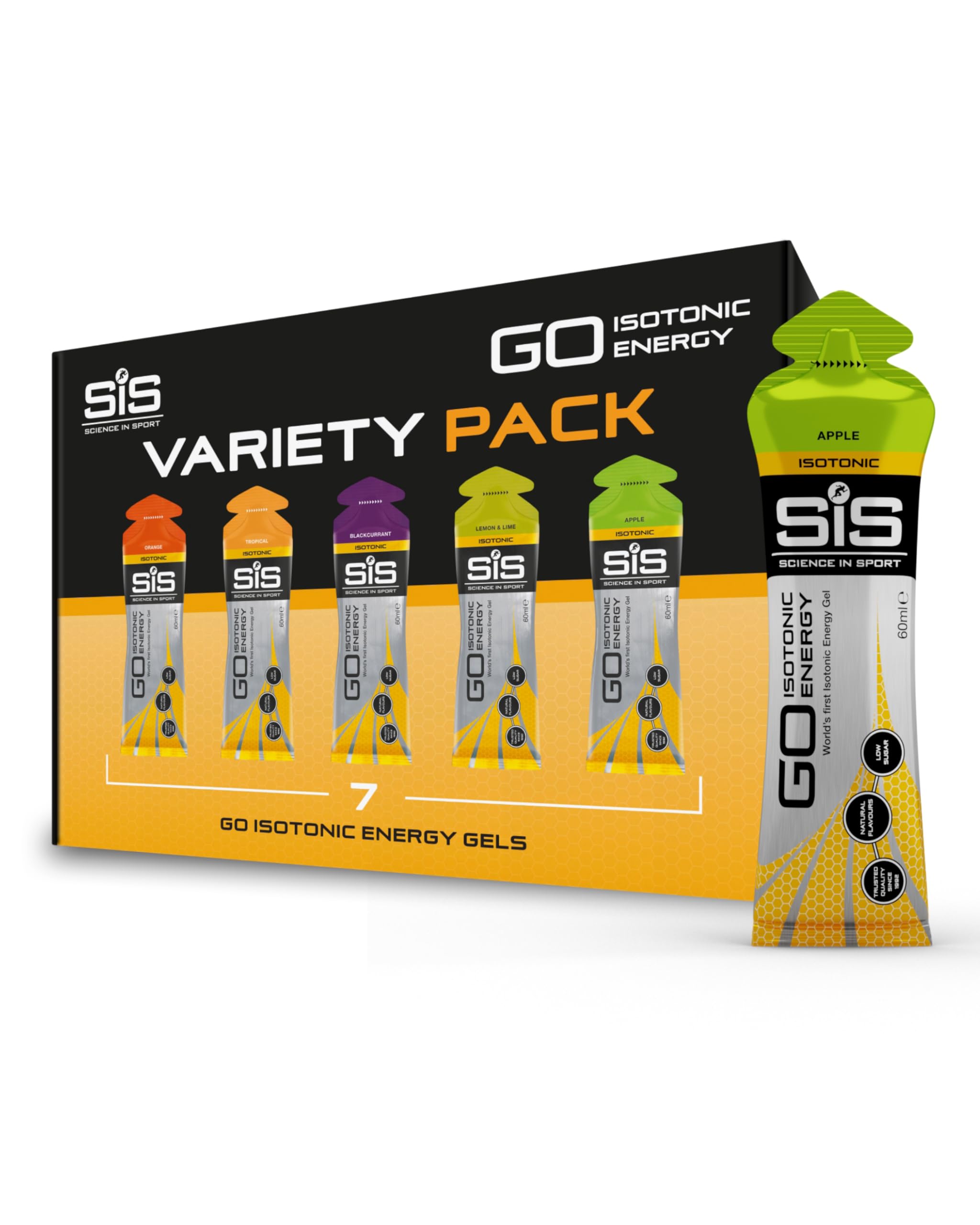 science-in-sport-go-isotonisches-energy-gel-mixed-7-x-60-ml image 1