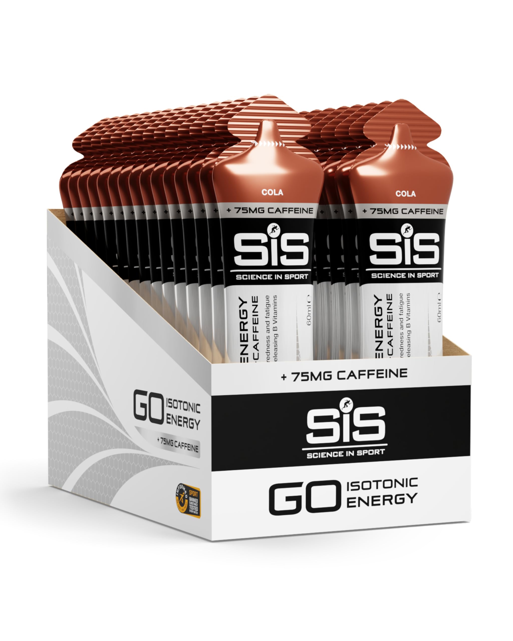 science-in-sport-go-energy-koffein-gel-30-x-60-ml-beere image 8