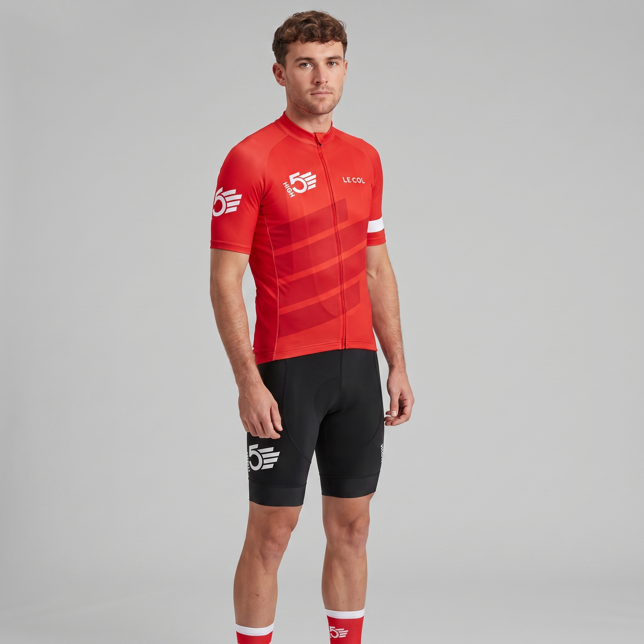high5-x-le-col-bib-shorts-jersey-herren-radhose-kurz image 8