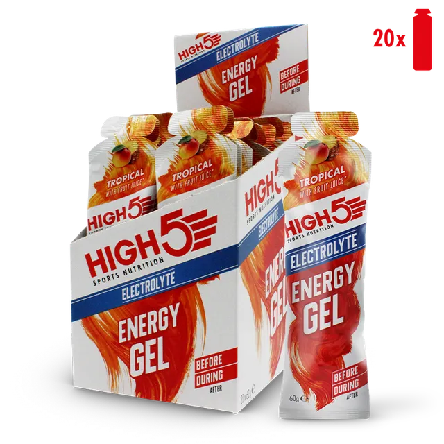 high5-energy-gel-electrolyte-20er-pack-raspberry-tropical-mhd-30-11-2026 image 1