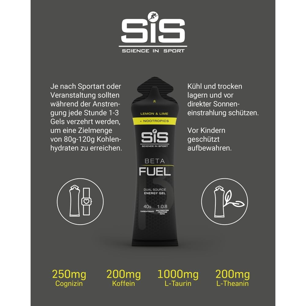 science-in-sport-beta-fuel-nootropics-gel-zitrone-limette-6-x-60ml image 4